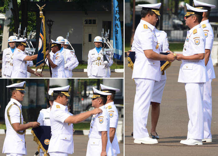 Komando Armada Barat TNI AL Dipimpin Laksamana Muda TNI A Taufiq R